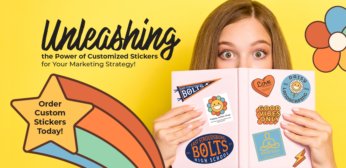 A banner with Slogan and Custom Banner